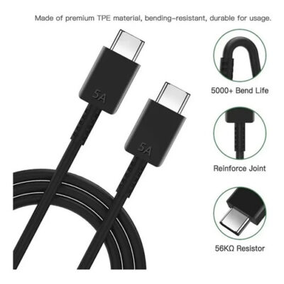 Cable de carga 5 Amp , 1.8 mts. audio lenovo, ventas al por mayor.